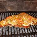 El cooksnap de danny nuñez cuando hizo Matambre a la pizza en la parrilla .