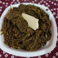 Seema Sharma's cooksnap of when they made Sarson ka Saag.