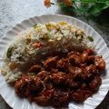 sandhya Dutta 's cooksnap of when they made ফ্রাইড রাইস(fried rice recipe in bengali).