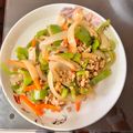 Amber Chen 的 洋蔥青椒燒五花 cooksnap
