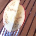 El cooksnap de Marieta cuando hizo Manzana con miel y sésamo de naranja.