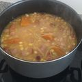 El cooksnap de Ale Ayala cuando hizo Porotos Con Riendas.