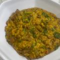 Cookingwithseki 's cooksnap of when they made Beans Porridge and Fried Plantain.