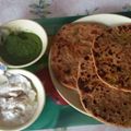 Vrinda Idnani's cooksnap of when they made Stuff Gobhi paratha.