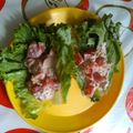 El cooksnap de Sofia Zarate cuando hizo Tacos de atún en hojas de lechuga.