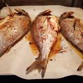 Cooksnap από Δέσποινα Καρπούζα στη συνταγή Τσιπούρες στο φούρνο !!!🐟🍋🐟🍋