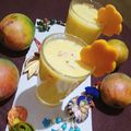 Lovely Agrawal का कुकस्नैप जब उन्होंने मैंगो मिल्क मलाई शेक (mango milk malai shake recipe in Hindi) बनाया था।