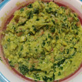 El cooksnap de Georgina Padilla cuando hizo Guacamole casero.