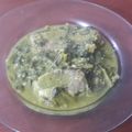 El cooksnap de Fathy Padilla cuando hizo Carne con Verdolagas en salsa verde.