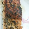 christine tan's cooksnap of when they made Garlic and Basil Salmon.