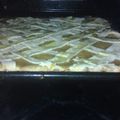El cooksnap de Mayra Godooy cuando hizo Pasta frola.