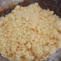 Cooksnap dari chid andiaz untuk resep Remahan keju susu (isian roti manis & bakpia)