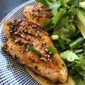 Graham Burley's cooksnap of when they made Grilled Chicken Breast w/ Garlic & Parsley.