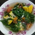 Cooksnap dari Amelia Amko untuk resep Sayur Bening Bayam Jagung