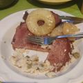 El cooksnap de Leobardo Peralta Rocha cuando hizo Chuleta ahumada con piña.