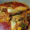 Cooksnap Noriam Yaakob semasa beliau membuat Kari Kepala Ikan Salmon.