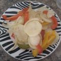 El cooksnap de alejandra cuando hizo Papas a lo pobre.