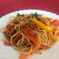 El cooksnap de Marco Molina cuando hizo Tallarin Saltado.