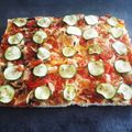 Cooksnap de Alex sur la recette Focaccia moelleuse courgettes oignons tomates poivrons