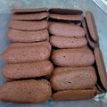 Cooksnap dari rini untuk resep Kue Lidah Kucing Cokelat 😺
