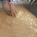 El cooksnap de Sofía Silvestri cuando hizo BUDÍN DE 🍌BANANA🍌SPLIT EN LICUADORA 🍌🥮🍌.