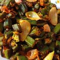 Shashi Chaurasiya का कुकस्नैप जब उन्होंने भिंडी दो प्याज़ा(bhindi do pyaza recipe in hindi) बनाया था।