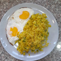 El cooksnap de Tivy cuando hizo Arroz de coliflor y huevo a la plancha.