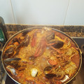 El cooksnap de Naiade cuando hizo Arroz caldoso con bogavante.