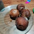El cooksnap de Erica Kicinski cuando hizo Berlinesas.
