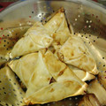 El cooksnap de Mary Medina cuando hizo Empanadas arabes.