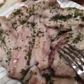 El cooksnap de Esther cuando hizo Bacaladitos al horno.