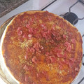 El cooksnap de Dai cuando hizo Pizza rellena fácil.