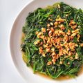 Cooksnap dari Nay's Kitchen untuk resep Tumis Bayam Bawang Putih