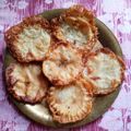 Sneha jha का कुकस्नैप जब उन्होंने नारियल का मालपुआ (nariyal ka malpua recipe in Hindi) बनाया था।