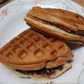 林清源 的 Moffle Red Beans Mochi Waffle-麻糬蜜紅豆鬆餅❤!!! cooksnap