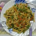 Mamtaj Begum's cooksnap of when they made ভেজ পাস্তা (veg pasta recipe in bengali).