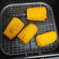El cooksnap de raul cuando hizo Mazorca de maíz en la air fryer.