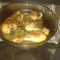 El cooksnap de Ivan Clemente cuando hizo Muslos de pollo al horno al romero y limón.