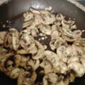 El cooksnap de Alicia Vicente Iglesias cuando hizo Champiñones cremosos.