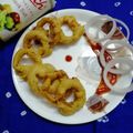 Sadhana Parihar का कुकस्नैप जब उन्होंने प्याज़ के पकोड़े (pyaz ke pakode recipe in Hindi) बनाया था।