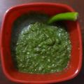 Asha Sharma's cooksnap of when they made Coriander chatni.