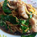 รูป Cooksnap ของ Ducky Drp เมื่อเขาทำ สปาเก็ตตี้ผัดขี้เมาไก่