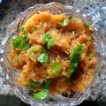 Payal Sachanandani का कुकस्नैप जब उन्होंने कच्ची  कैरी की चटनी (Kachi keri ki chutney recipe in hindi) बनाया था।