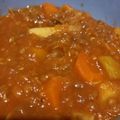 El cooksnap de Flor Arancibia cuando hizo Guiso de lentejas vegetariano/vegano 💚.