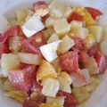 El cooksnap de María José cuando hizo Ensalada de naranja, patata y tomate.