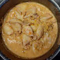 El cooksnap de pilar lucena cuando hizo Calamares en salsa de almendras - Receta de Batch Cooking.