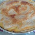 El cooksnap de Mica Maria Spadillero cuando hizo Tarta rápida de jamón, queso, tomate y huevo.