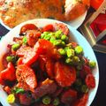 Suchitra S(Radhika S)'s cooksnap of when they made Gajar Matar ki Subji.