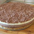El cooksnap de María cuando hizo Tarta 3 Chocolates.