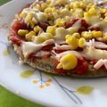 El cooksnap de ❀ʙᴀʀʙᴀʀᴀ❀ cuando hizo Pizza rápida con base de avena y a la sartén ❤️🍕.